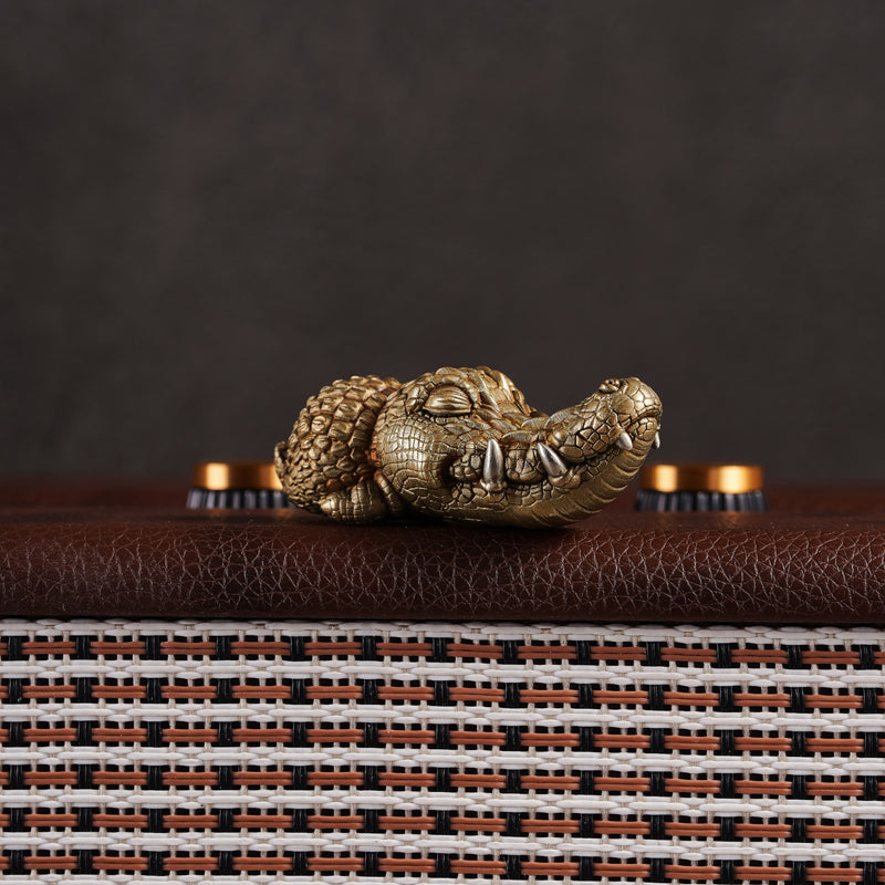 Poker Card Guard Poker Card Protector Fortune Crocodile - Snap Up Your Luck