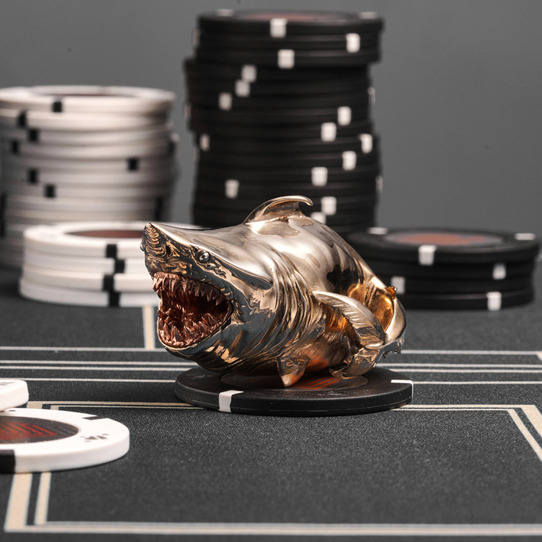 Poker Card Protector Fierce Shark - I Am Fish Lover Poker Card Protector Fierce Shark - I Am Fish Lover