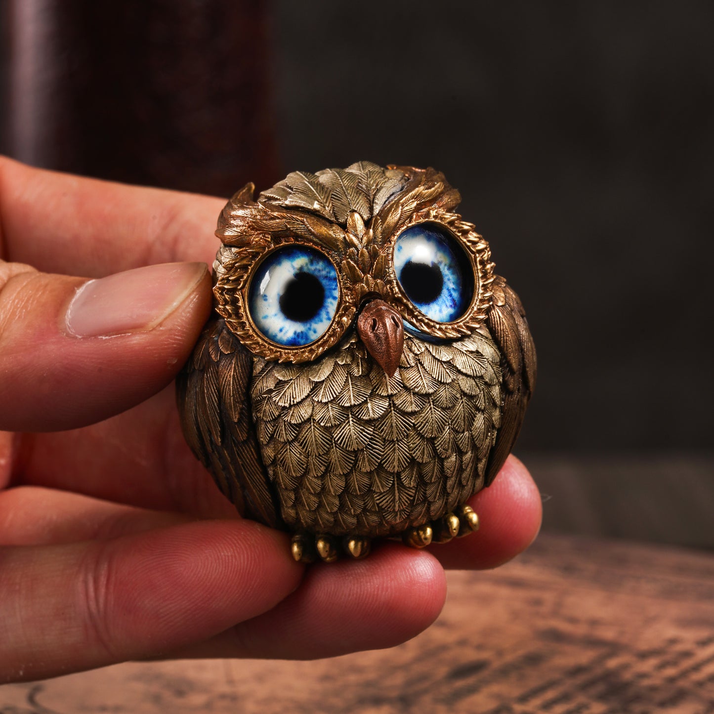 2025 Bronze Owl Figurine