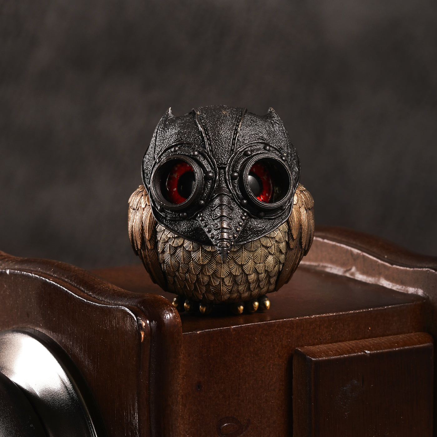 Beak Mask Owl Figurine