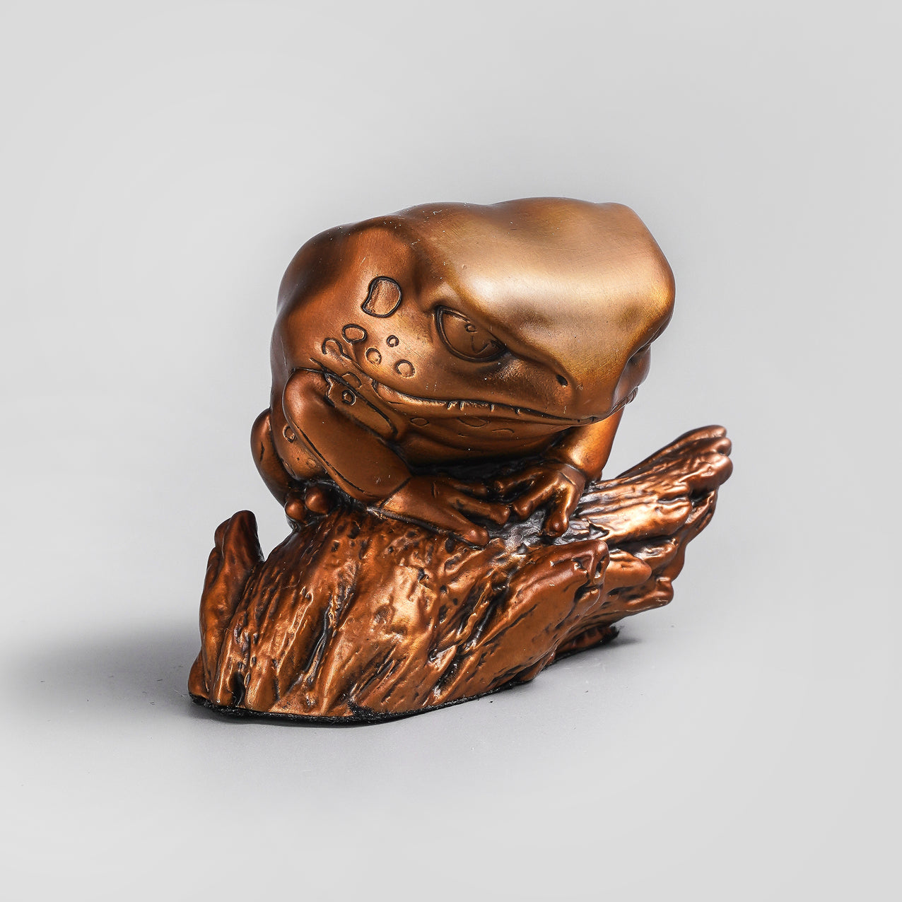 Monkey Tree Frog Bronze Statue