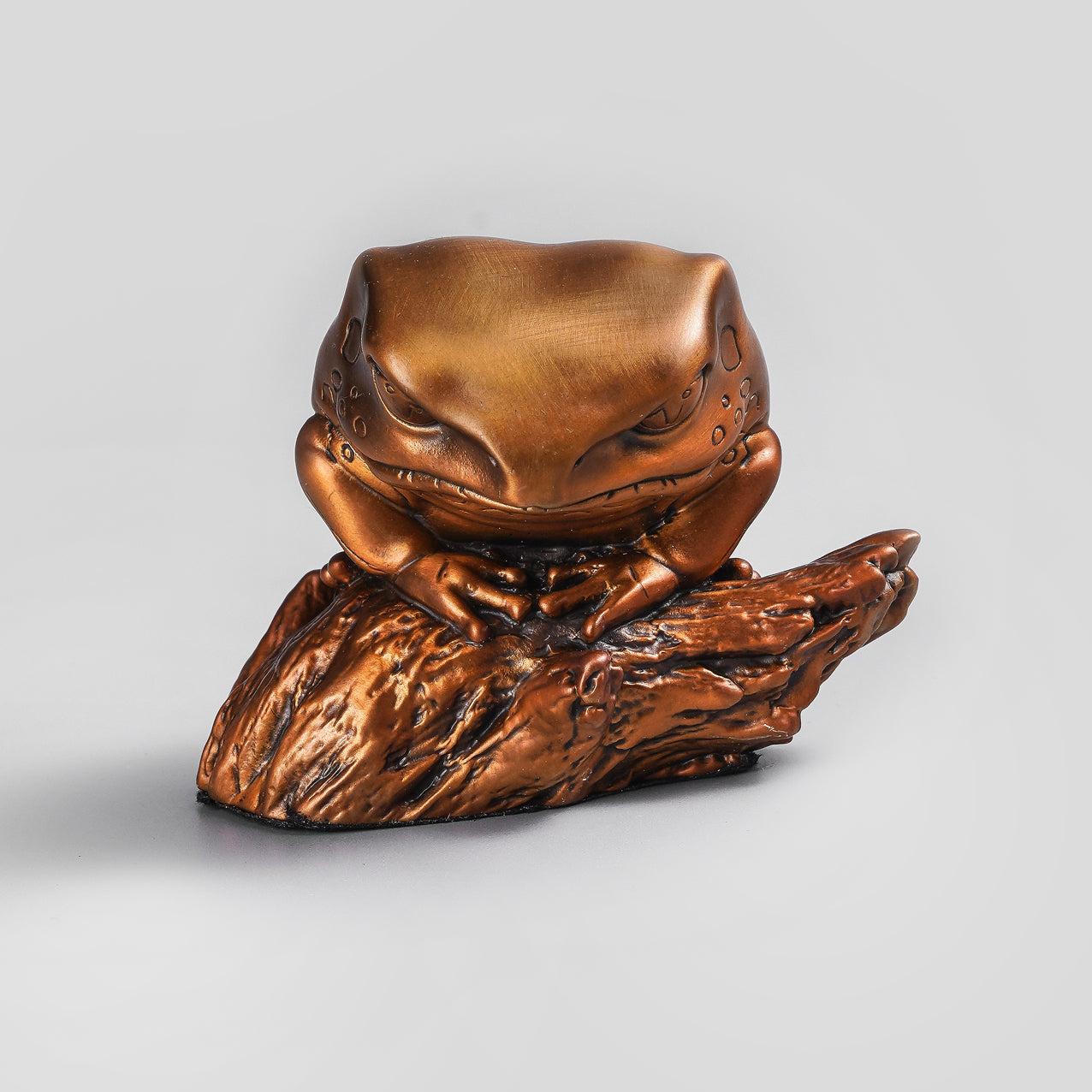 Monkey Tree Frog Bronze Statue