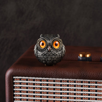 Bronze Wise Watcher Lucky Owl Figurine
