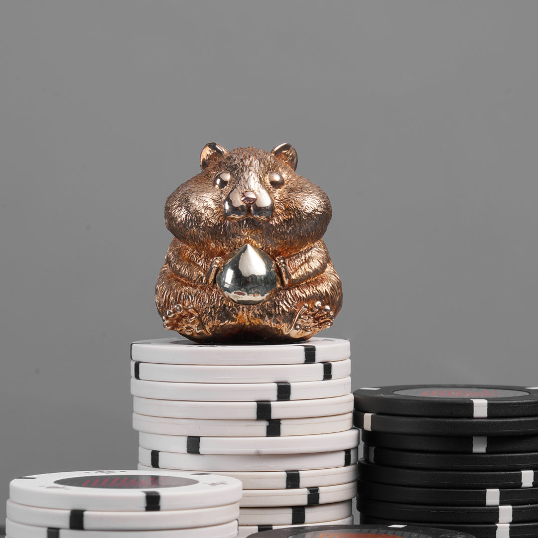 squirrel card sleeves Poker Card Guard - Nuts Squirrel