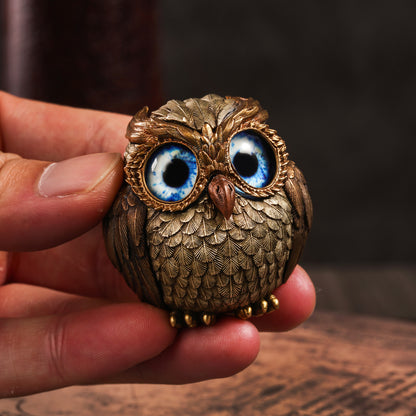 2025 Bronze Owl Figurine