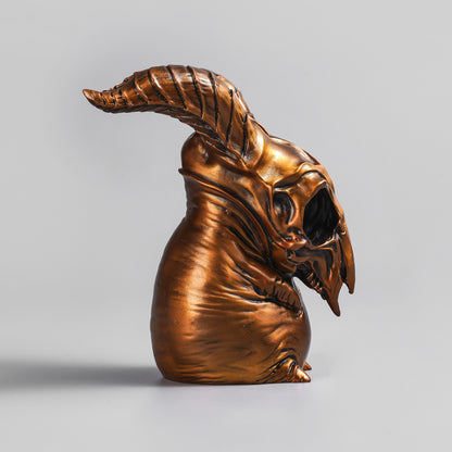 Demon Ram Bronze Statue