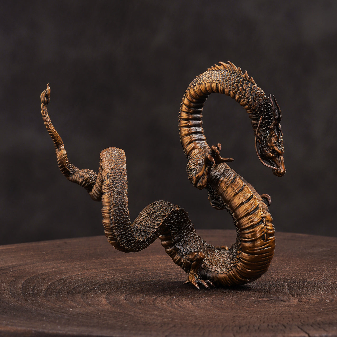 Soaring Dragon Statue