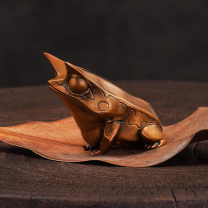Malayan Leaf Frog Figurine