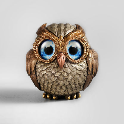 Poker Card Protectors Owl Decor