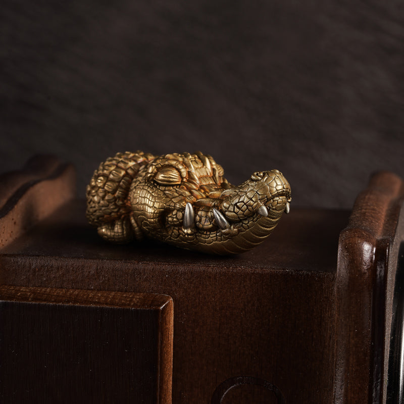 Fortune Crocodile figurine - Snap Up Your Luck
