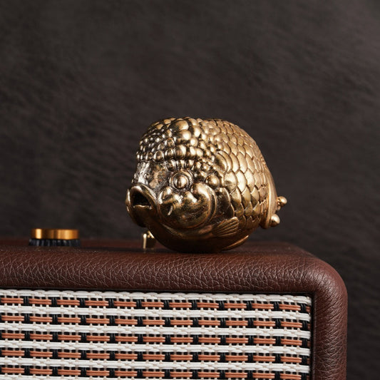 Bronze Ranchu Goldfish Statue
