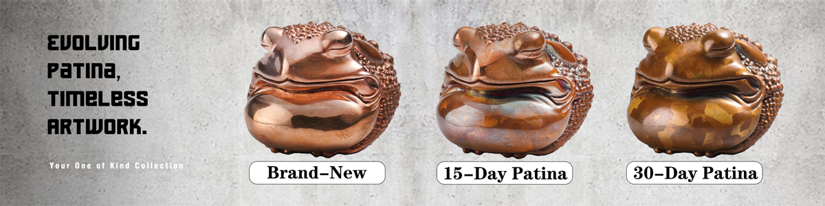 Fengshui Lucky Wealth Toad Figurine collection